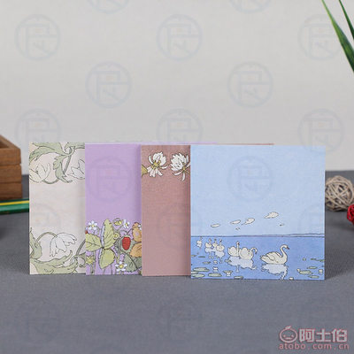 【良品工厂直销环保彩色印刷心情便签纸动物风景可撕便签纸便签本01可定制】苍南县龙港良品纸制品厂 - 产品库