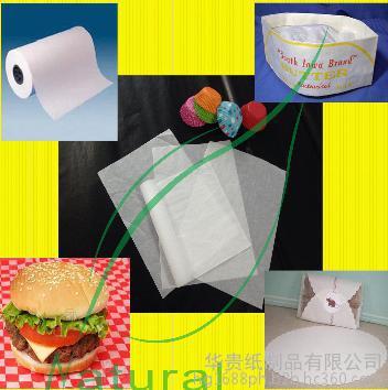 40g食品级防油餐盘垫纸 可定制LOGO 提供食品报告 厂家直销图片_高清图_细节图-华贵纸制品 -